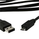 Kabel micro USB 2.0 AM-MBM5P 1,8M , černý