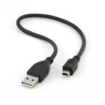 KABEL miniUSB A-B mini, 5pin, 0,3m