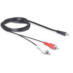 Kabel prodlouž.jack-2xcinch 10m audio