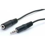 Kabel prodlužovací Audio Jack 3,5mm F - Jack 3,5mm M, 5m