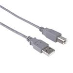 Kabel USB A-B (k tiskárně), světlý, 1,8m