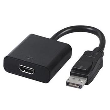 Kabelová redukce Displayport (DP) na HDMI, M/F, černá