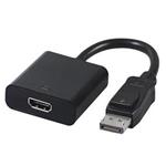 Kabelová redukce Displayport (DP) na HDMI, M/F, černá