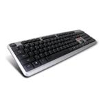 Klávesnice C-TECH CZ/SK KB-102 USB slim silver