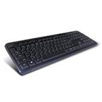 Klávesnice C-TECH CZ/SK KB-102M USB slim black multimediální