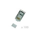 Konektor Plug Plug STP CAT6 8p8c - RJ45 drát (balení 100ks)