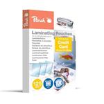 Laminovací folie PEACH/OEM lesklé 100ks Credit Card, 54x86mm, 125mic