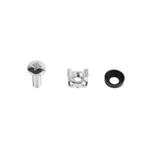 LANBERG 19” MOUNTING SCREWS SET (BASKET, WASHER, SCREW)   20 PCS