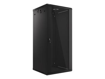 LANBERG RACK CABINET 19” WALL-MOUNT 27U/600X600 (FLAT PACK) BLACK V2