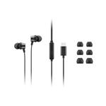 Lenovo sluchátka USB-C Wired In-Ear Headphones (with inline control)