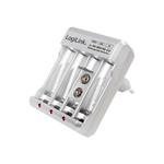 LOGILINK PA0168 LOGILINK - Nabíječka batérií pro Ni-MH/Ni-Cd AA/AAA/9V nabíjecí batérie