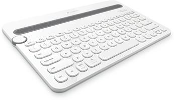 Logitech kláv. Bluetooth Multi-Device Keyboard K480 US, bílá