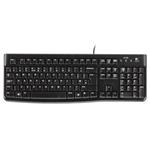 Logitech klávesnice K120, CZ/SK, USB, černá