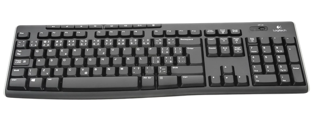 Logitech klávesnice Wireless Keyboard K270, CZ/SK, Unifying