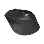 Logitech myš B330 Silent Plus, optická, bezdrátová, 3 tlačítka, 1000dpi - černá