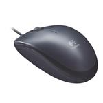 Logitech myš M100 Dark,USB, optická, 1000dpi, tmavá barva