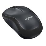 Logitech myš M220 Silent, optická, bezdrátová, 3 tlačítka, 1000dpi - černá