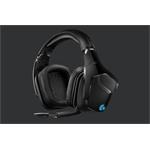 Logitech náhlavní herní souprava G935 7.1 DTS, Surround lightsync/drátové/bezdrátové - černé