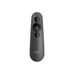 Logitech prezentér Wireless Presenter R500s, range 20m,bluetooth, graphite