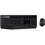 Logitech Wireless Combo MK345, CZ+ SK, černá