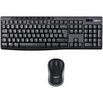 Logitech Wireless Desktop MK270, bezdrátová sada klávesnice a myši, CZ verze