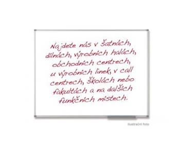 Magnetická tabule NOBO CLASSIC Steel 120x90 cm