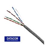Metráž DATACOM UTP drát CAT5E PVC,Eca 50m šedý