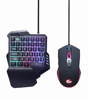 Mouse gaming set with keyboard IVAR TWIN