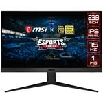MSI Gaming monitor Optix G241V E2, 24"/1920 x 1080 FHD/IPS,/1ms/1000:1/250cd / m2 /HDMI/DP