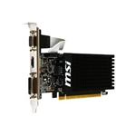 MSI GT 710 2GD3H LP MSI GeForce GT 710, 2GB DDR3 (64 Bit), HDMI, DVI, D-Sub