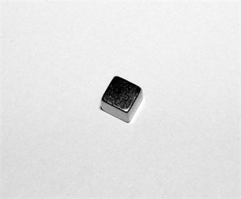 náhradní neodymová krychlička NEOBLOCK 5mm, Nikl, 1ks