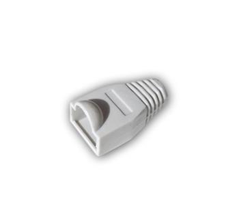 Návlek na plug RJ45 šedý, pack(100 ks)