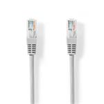 Nedis CCGL85101GY150 - Síťový Kabel Cat 5e U/UTP | RJ45 Zástrčka | RJ45 Zástrčka |  15.00 m | Kulatý | PVC | Šedá
