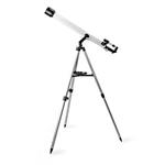 Nedis SCTE5060WT - Teleskop | Clona: 50 mm | Ohnisková vzdálenost: 600 mm | Max. pracovní výška: 125 cm | Tripod | Bílá / Černá