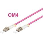 Opticord LC-LC Optický patch cord 50/125 1m OM4 Duplex