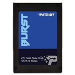Patriot SSD Burst 480GB 2.5'' SATA III R:560MB/s W:540MB/s, 3D NAND Flash
