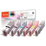 PEACH kompatibilní cartridge Canon PGI-570XL/CLI-571XL Multi-6-Pack 5x13 ml,Black,Cyan,Magenta,Yellow,Grey,Black 1x23 ml