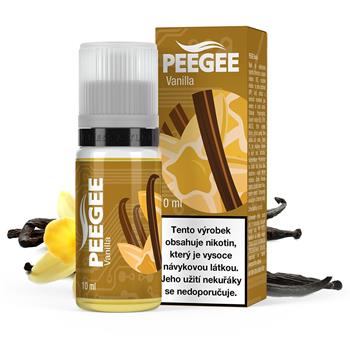 PEEGEE - Vanilka (Vanilla) 18mg (s kolkem, včetně spotřební daně)