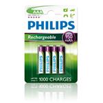 Philips dobíjecí baterie AAA 950mAh, NiMH - 4ks