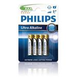 Philips ExtremeLife Baterie LR03E4B AAA Ultra alkalická