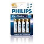 Philips ExtremeLife Baterie LR6E4B Alkalická AA Ultra