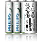 Philips LongLife Baterie R03L4F AAA zinkouhlíková