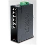 Planet IGS-501T, 5X 1000BASE-T, DIN, IP30, ROZŠÍŘENÝ TEPLOTNÍ ROZSAH -40 AŽ +75 ST.C, ESD+EFT DO 6KV
