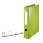 Plast. kroužk. pořadač Esselte VIVIDA, 4DR/40mm, hřbet 60 mm, zelená