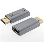 PremiumCord DisplayPort to HDMI adapter, 8K@60Hz, 4K@144Hz Male/Female, gold-plated connectors