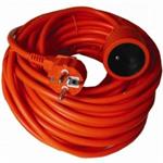 PremiumCord Extension Power Cable,  Length 20 M, orange
