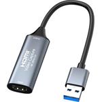 PremiumCord HDMI capture/grabber for recording Video/Audio signal to a computer with USB3.0 type A
