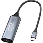 PremiumCord HDMI capture/grabber for recording Video/Audio signal to a computer with USB3.0 type C