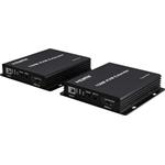 PremiumCord HDMI KVM extender to 150m via one Cat5e/Cat6 cable, FULL HD 1080p