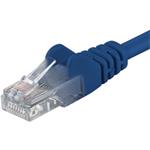Premiumcord Patch kabel CAT6a S-FTP, RJ45-RJ45, AWG 26/7 0,25m modrá